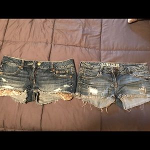 Jean Shorts 2 for $8